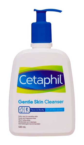 Facial Wash Yang Bagus Untuk Kulit Sensitif - Cetaphil Gentle Skin Cleanser