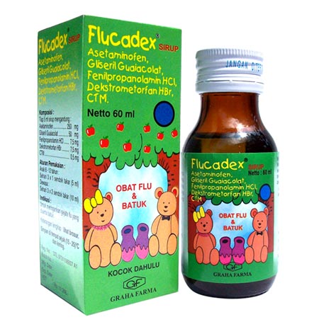 Obat batuk anak Flucadex Sirup