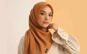 Merk hijab buatan lokal